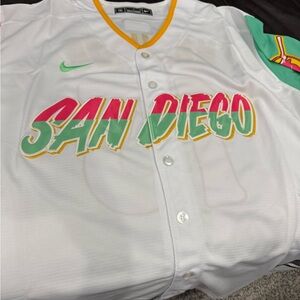 San Diego White Jersey Machado